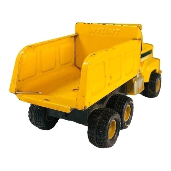 NYLINT Dump Truck Yellow Made In Korea Vintage - Picture 4 of 7